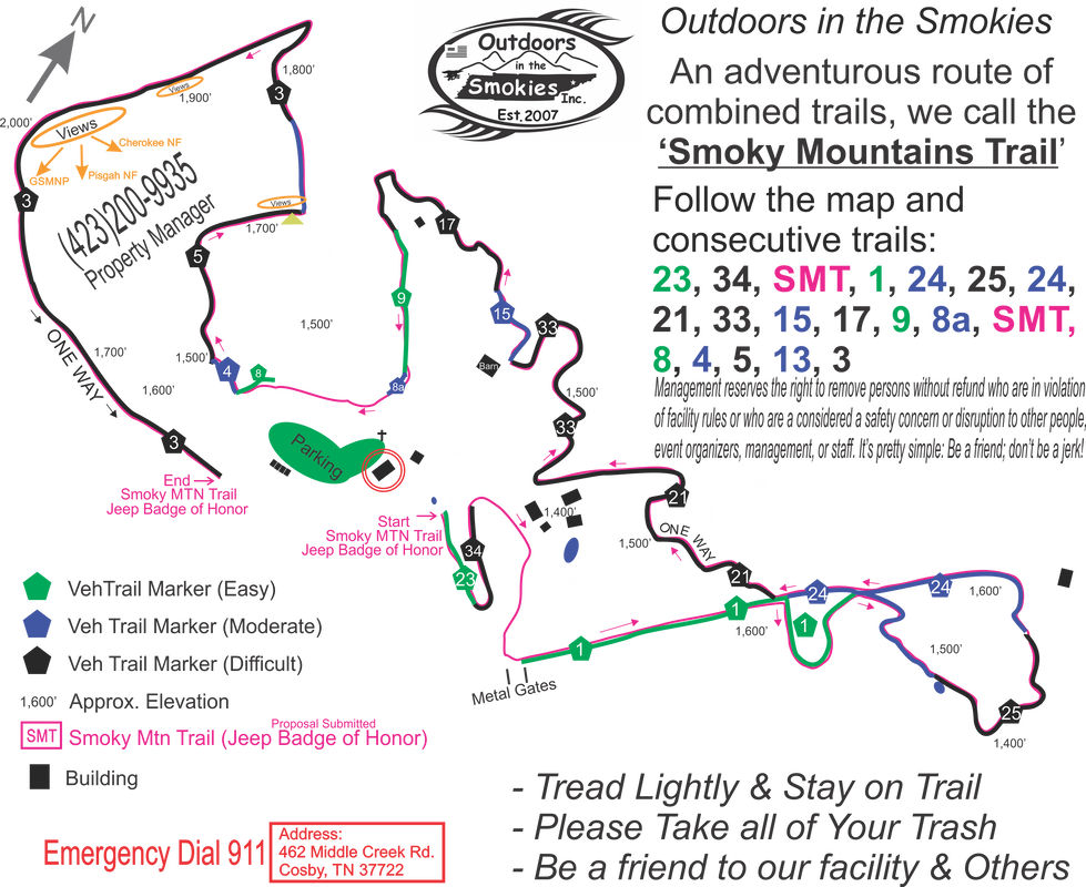 Jeep Trails in the Smoky Mountains - Outdoors in the Smokies